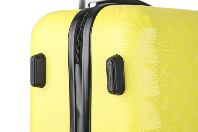 Чемодан Патая желтый