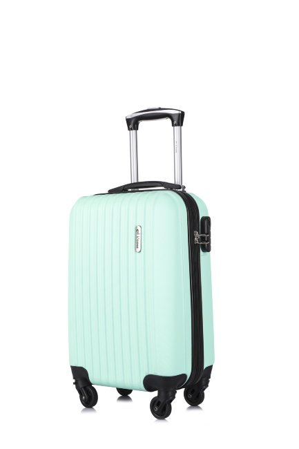 Чемодан Краби S мятный