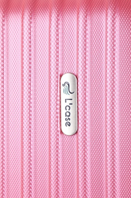 Чемодан Краби L розовый