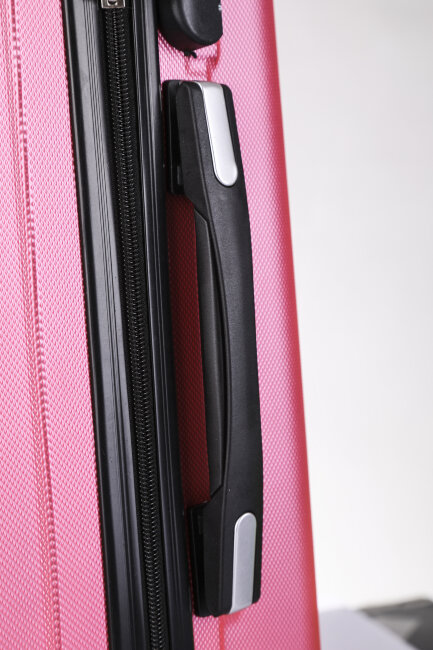 Чемодан Краби L розовый