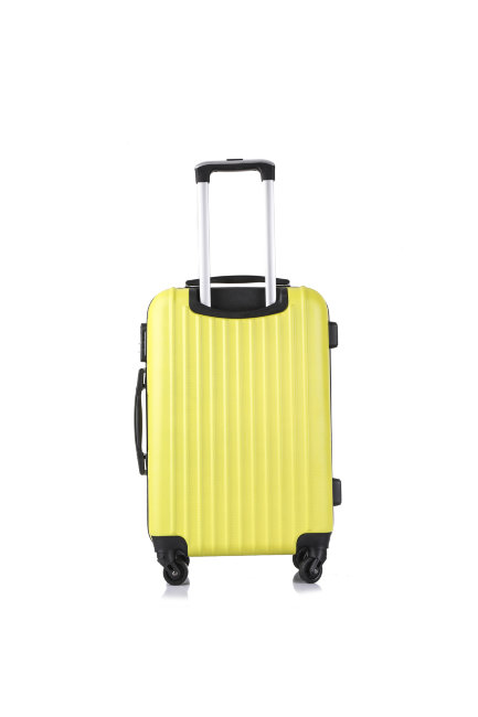 Чемодан Краби L желтый