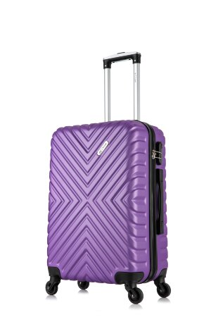 Чемодан New-Dehli М фиолетовый Чемодан New-Dehli М фиолетовый