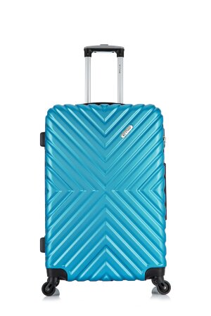 Чемодан New-Dehli L светло-синий Чемодан New-Dehli L светло-синий