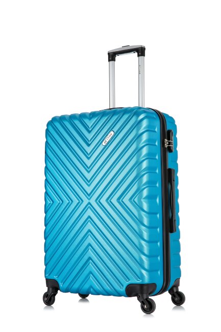 Чемодан  New-Dehli L светло-синий
