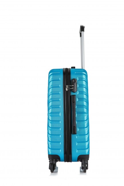 Чемодан  New-Dehli М светло-синий