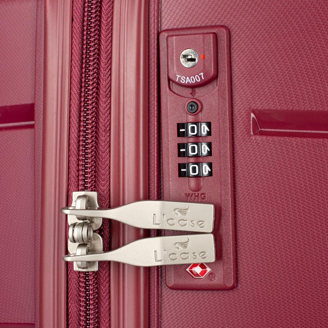 Чемодан Сингапур М бордо