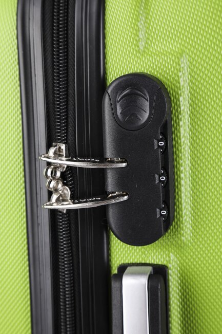 Чемодан Краби S зелёный