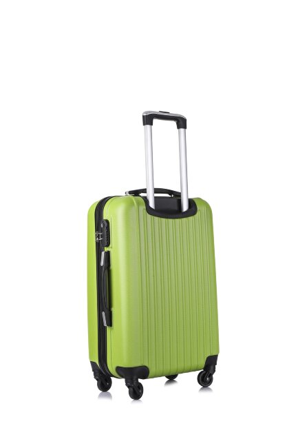 Чемодан Краби L зелёный
