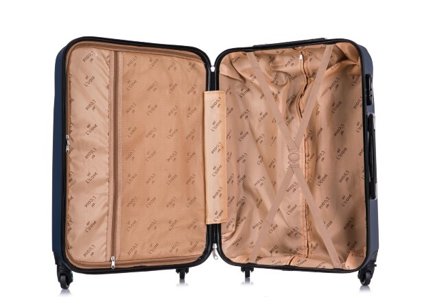 Чемодан Пхукет S+ темно-синий 