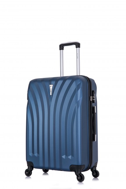 Чемодан Пхукет М+ темно-синий 