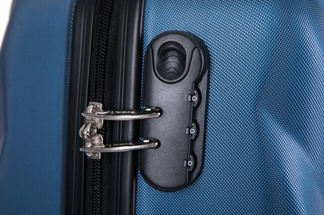 Чемодан Пхукет L+ темно-синий