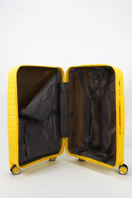 Чемодан М Kingearth желтый