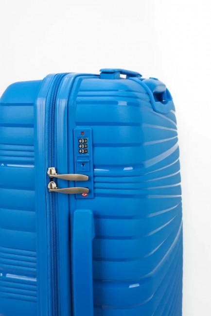 Чемодан М Kingearth светло-синий